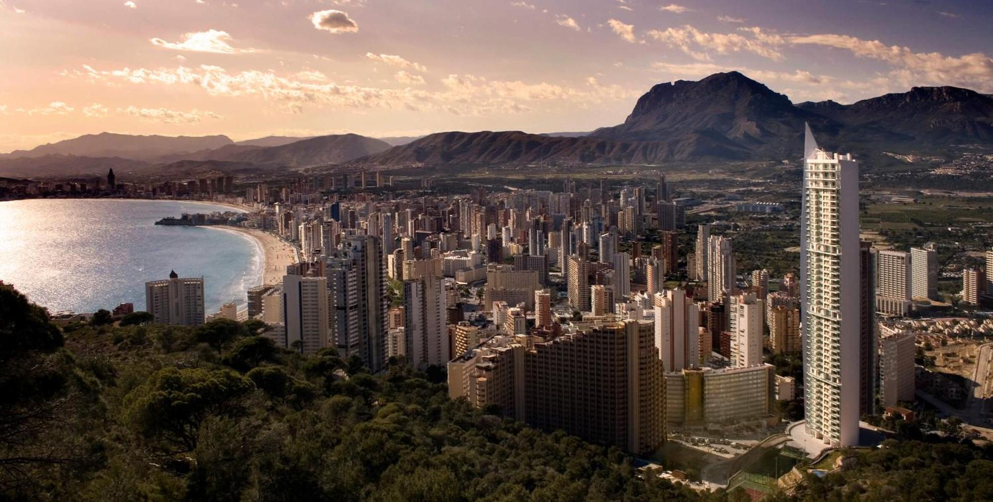Skyscraper Apartment With Panoramic Views - Floor 38 Benidorm Exteriér fotografie