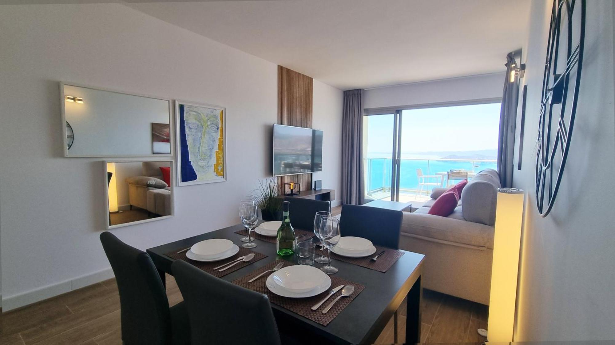 Skyscraper Apartment With Panoramic Views - Floor 38 Benidorm Exteriér fotografie