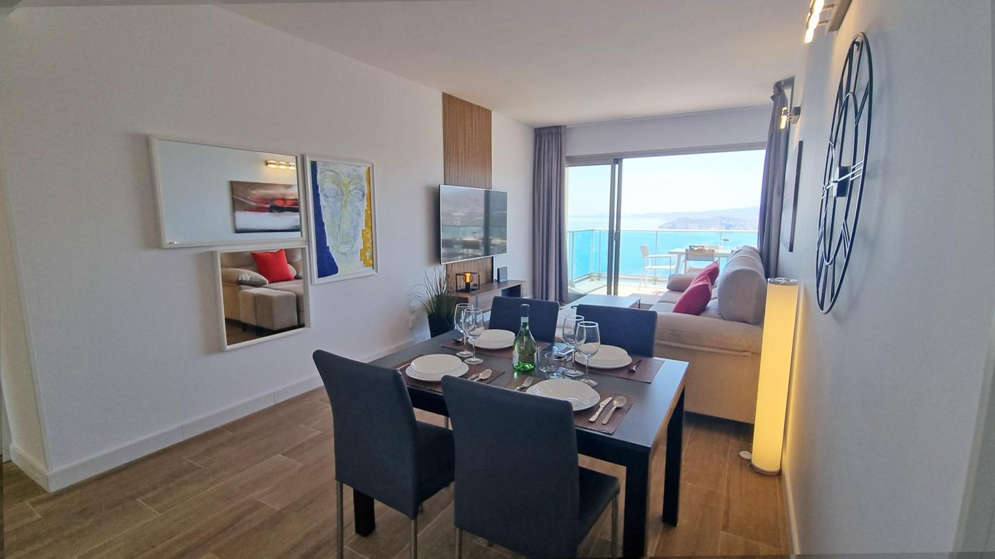 Skyscraper Apartment With Panoramic Views - Floor 38 Benidorm Exteriér fotografie