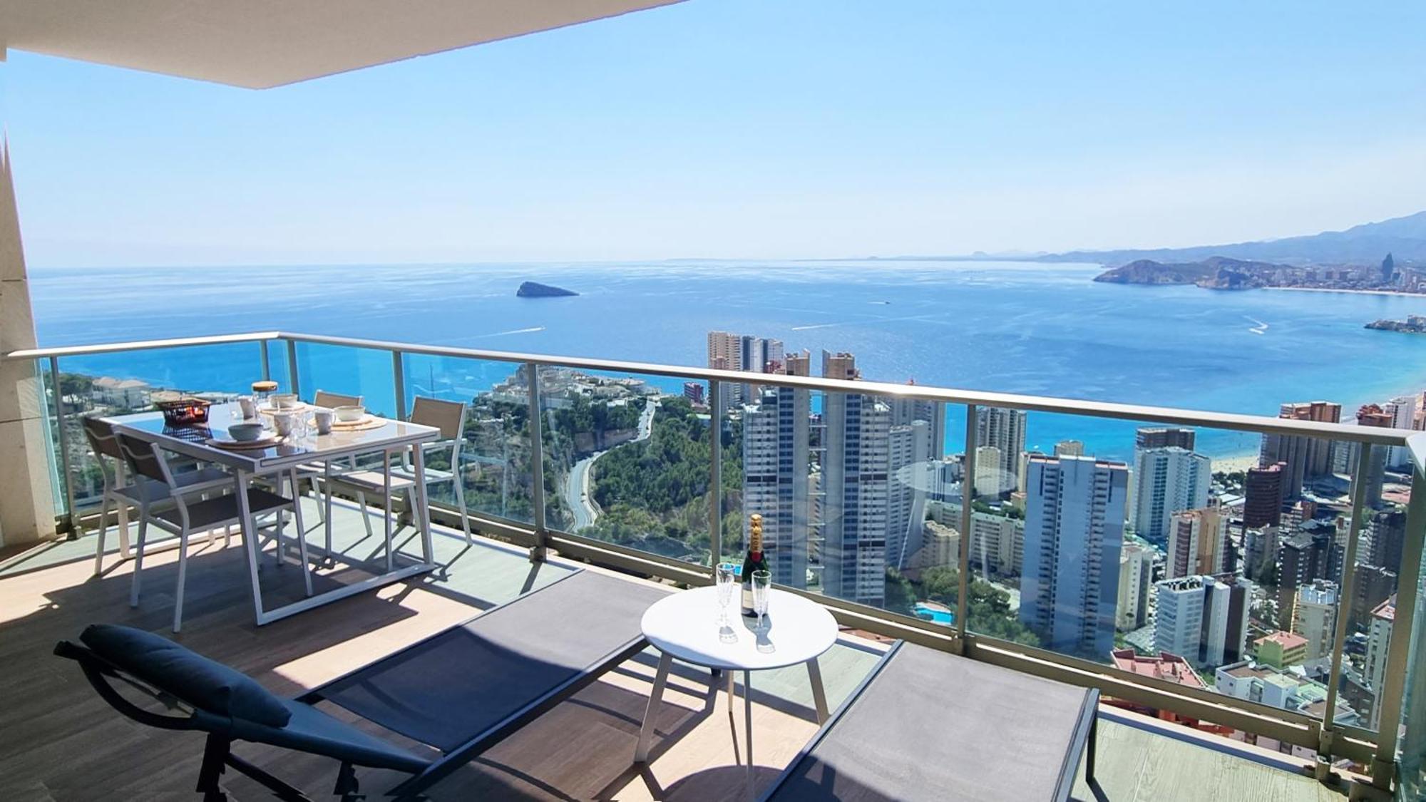 Skyscraper Apartment With Panoramic Views - Floor 38 Benidorm Exteriér fotografie